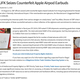 Imagen para el artículo titulado Los federales confiscan en Nueva York un cargamento de “Apple AirPods falsificados”. Eran OnePlus Buds